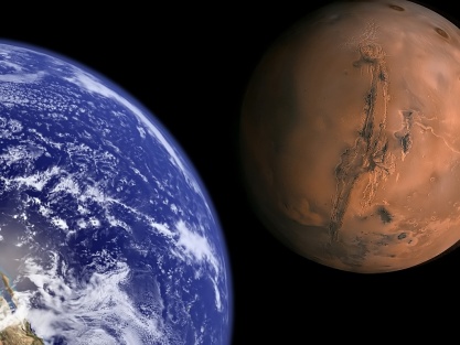 Schnee auf dem Mars?©flickr / by Bluedharma