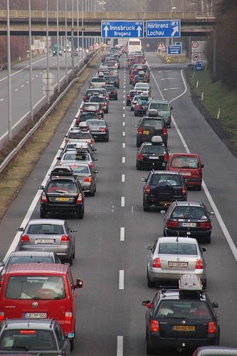 Stau © Flickr by fffriendly