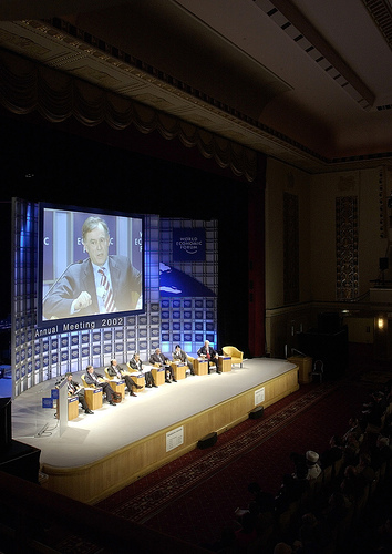 Köhler beim World Economic Forum NYC 2002, World Economic Forum@flickr