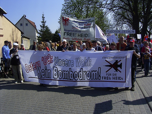 Bombodrom, Wittstock, Kyritz-Ruppiner Heide, Jung, Bundeswehr, Bundesregierung, Bürgerprotest, Bürgerinitiative