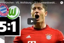 Die Lewandowski-Gala: 5 Tore in 9 Minuten